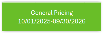General Pricing