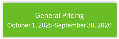 General Pricing